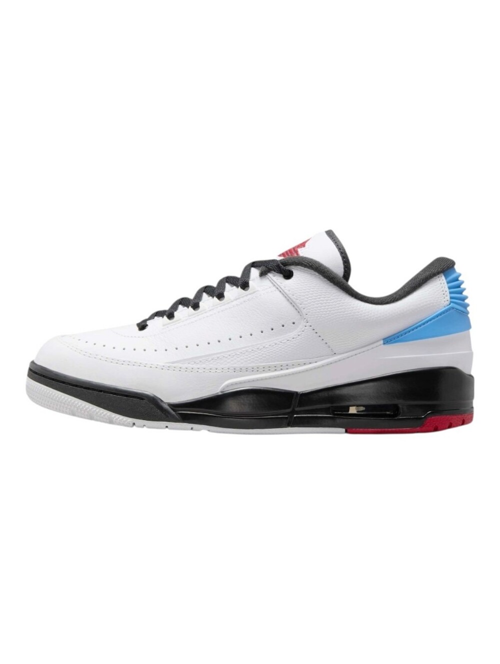 Nike Air Jordan 2/3 UNC To Chicago Mens Sz 12 White Varsity Red Black FD0383-104